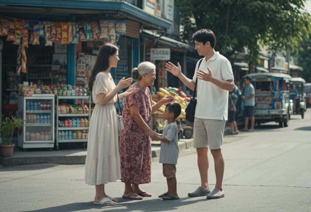 フィリピンでのあいさつの仕方